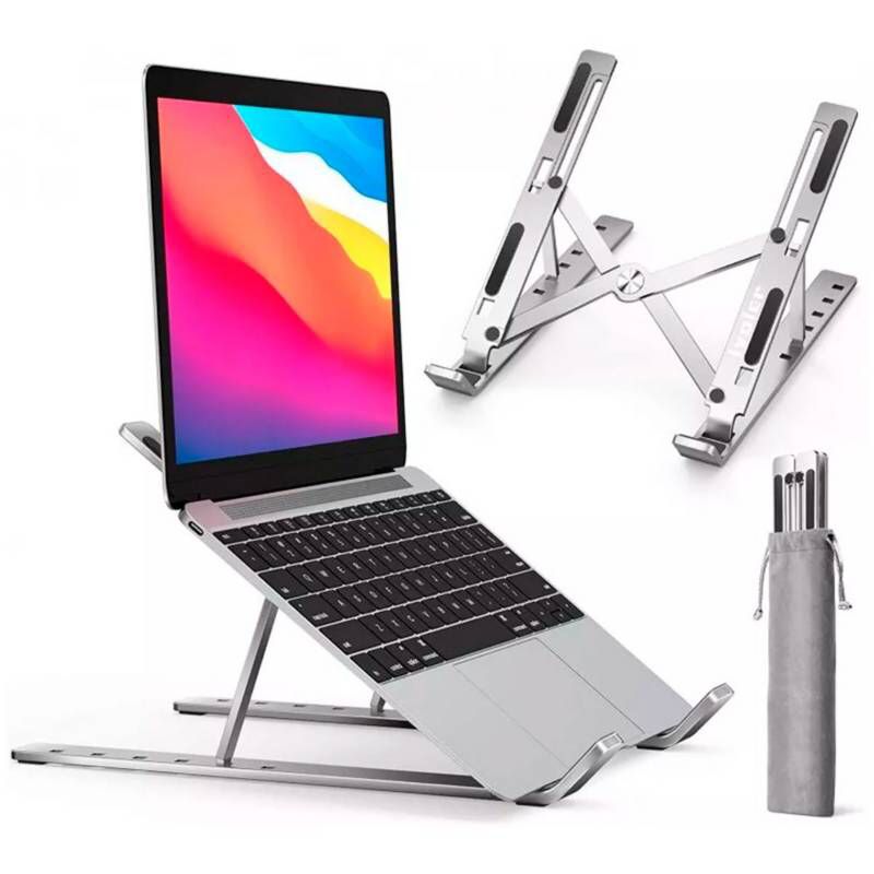 Soporte de Aluminio para Laptop o Tablet