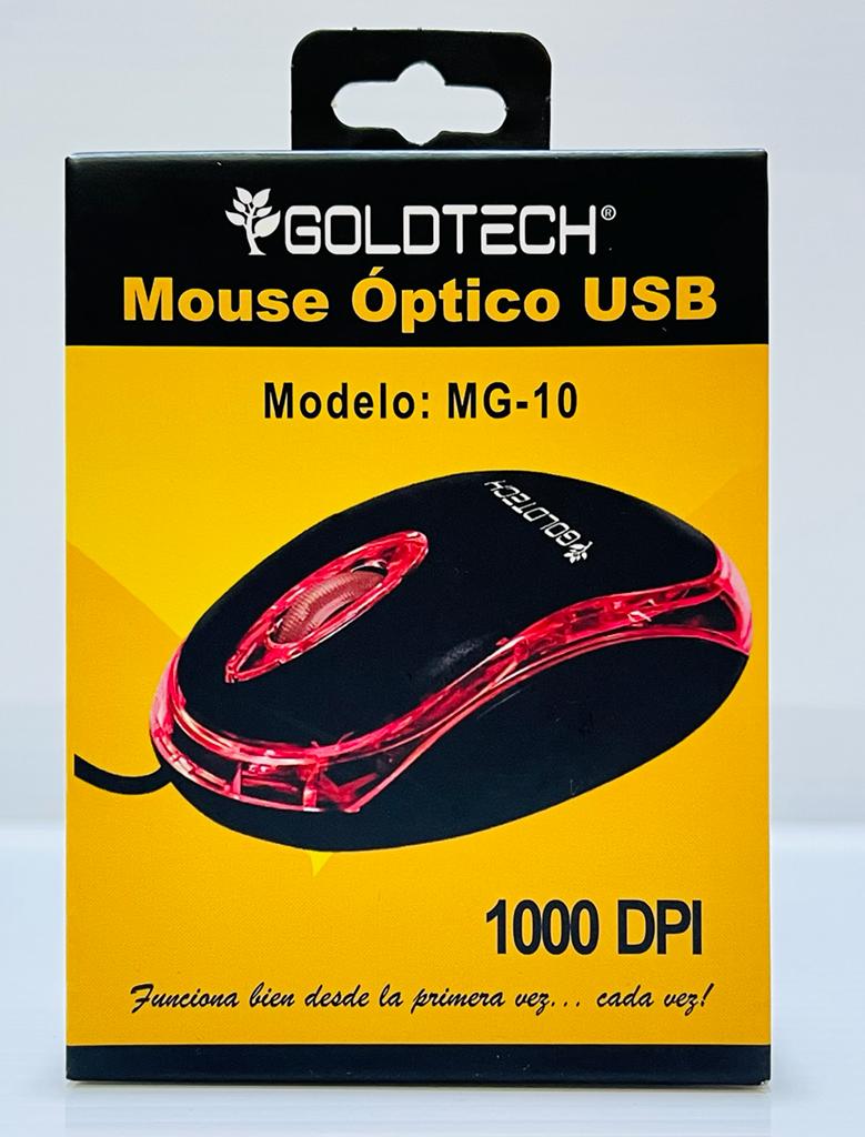 Mouse Optico USB Luz LED