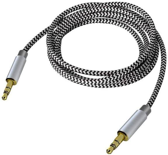 Cable Auxiliar de audio para celular audífonos o parlantes